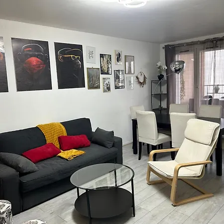 Appartement - Proche Rer - 2 Chambres & 4 Lits Double - Paris Orly Courcouronnes Exterior foto